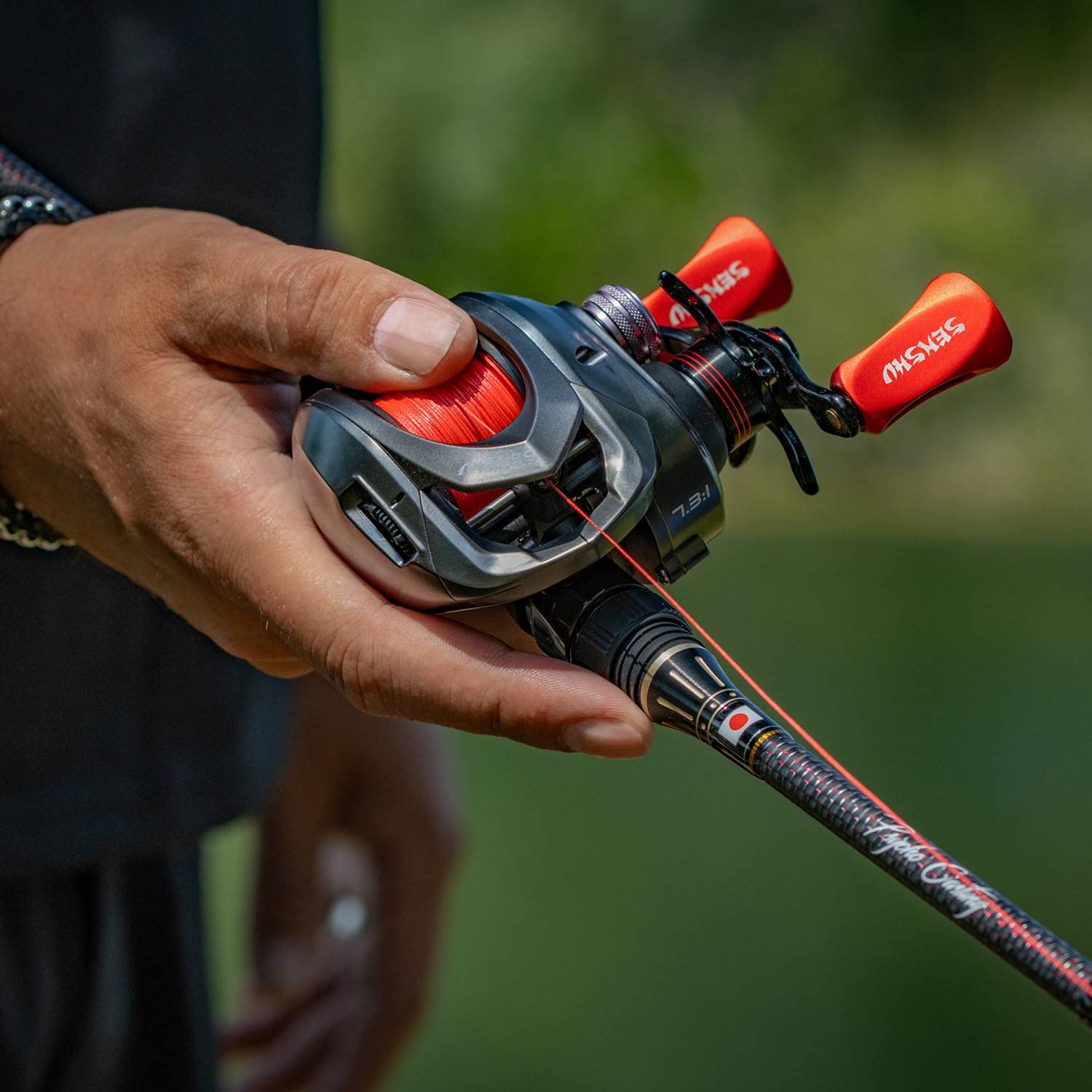 Psycho Low Profile Cast 150m/ 0,285mm - 7,3:1 | Baitcastrolle | Baitcaster