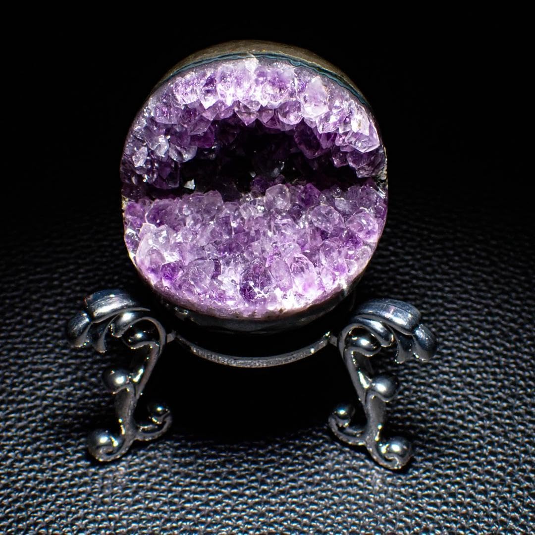 天然石 アメジスドーム 笑口 3 ジオード 紫水晶 原石 結晶 パワーストーン 笑口アメジスト ー 三宝堂オンラインショップ