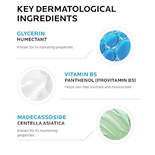 Miniatura 4 de La Roche-Posay Cicaplast Gel B5 Skin Protectant  Gel calmante de reparación de la piel de la cara y el cuerpo con madecassósido y glicerina  Gel