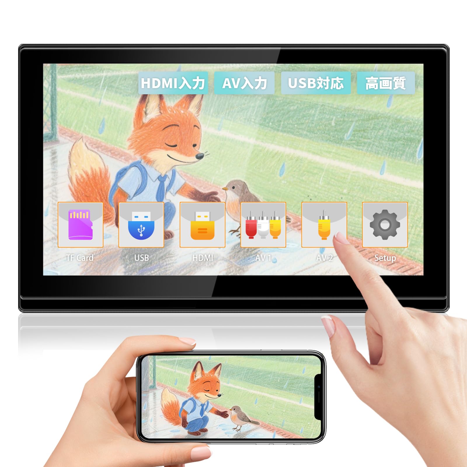 Amazon.co.jp: 【SAKUKA公式】11インチ ヘッドレストモニター IPS