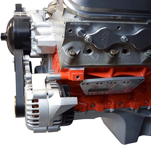 Miniatura 8 de ICT Billet LS1 Camaro - Soporte de alternador estilo de fábrica LSX LS Billet de aluminio 5.7L Firebird LSX LS3 LS2 LQ4 LQ9 LS6 L92 L99 L33 LR4