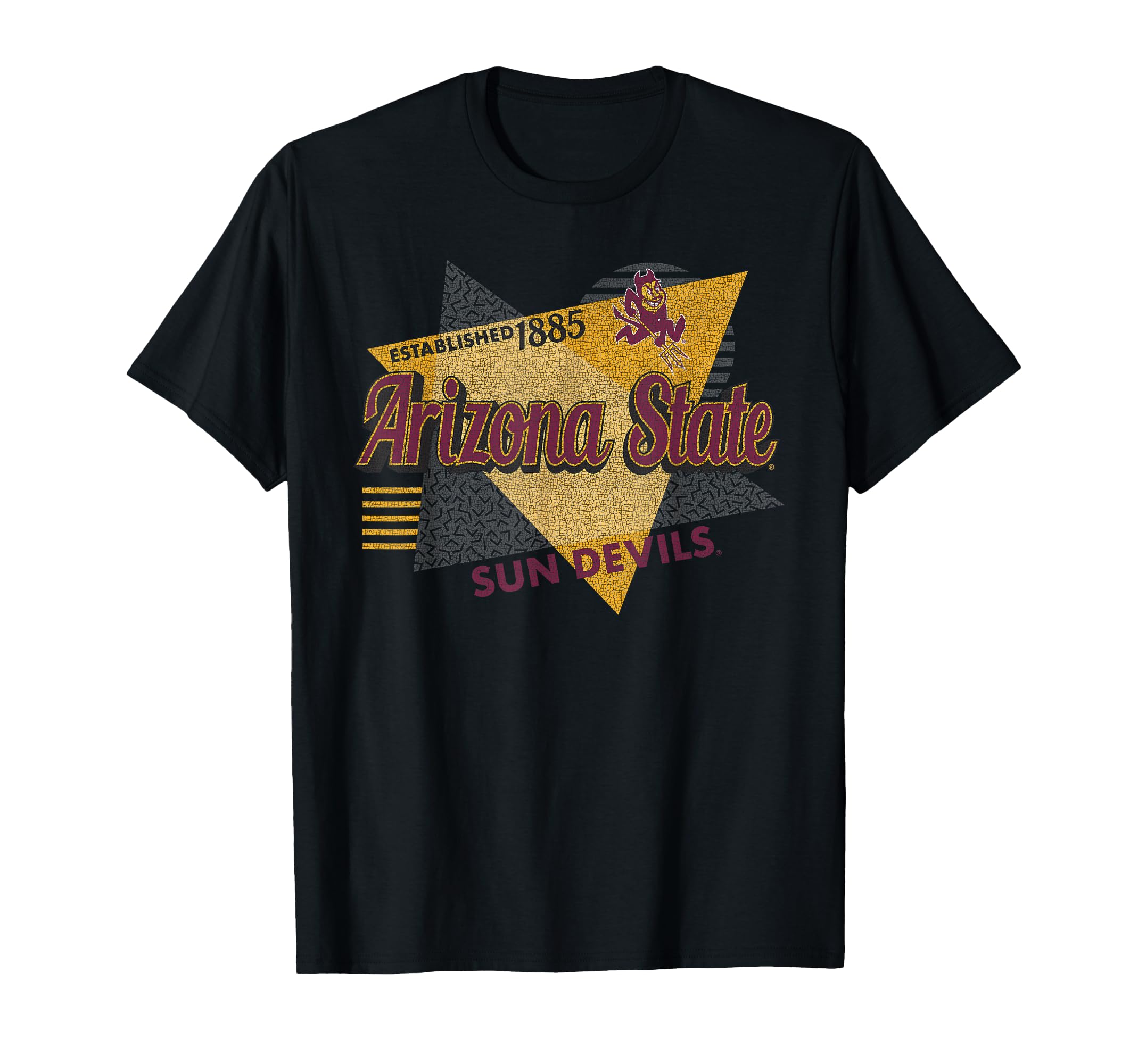 Arizona State Sun Devils Retro Triangles Officially Licensed T-Shirt