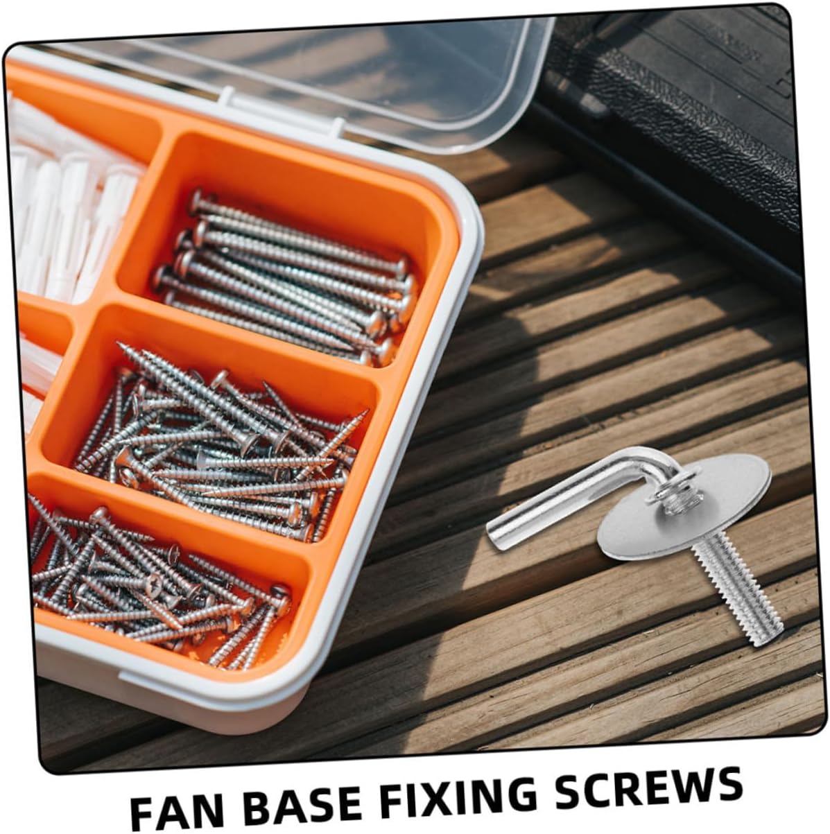 2pcs Fan Stand Fixing Screws with Nuts Metal Fan Pedestal Bolts Fasteners for Appliance Repair