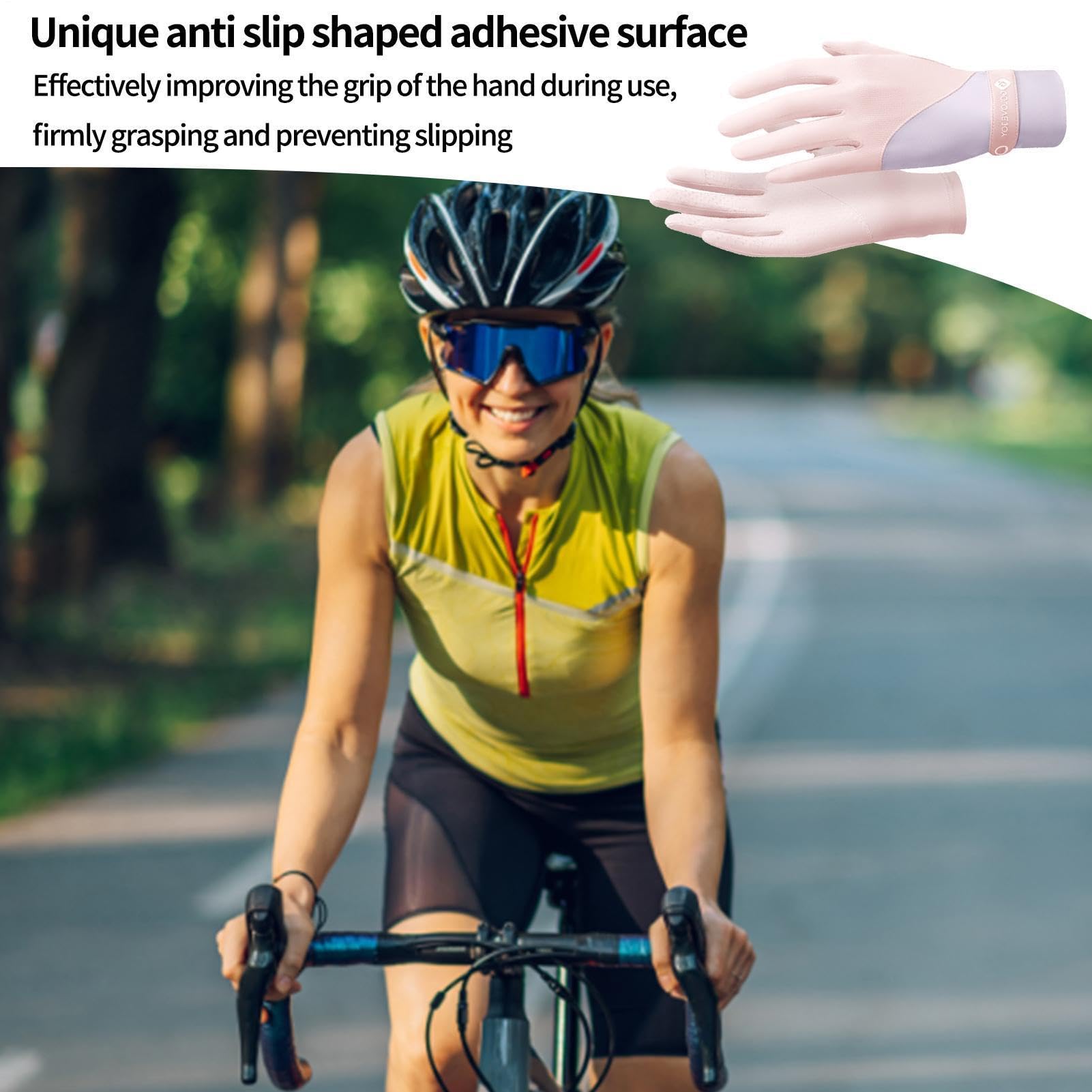Guanti di protezione solare – Guanti traspiranti con sensazione di ghiaccio, guanti da pesca, vela, kayak, canottaggio, attrezzatura professionale UPF 50 Plus, protezione UV per guida ed escursionismo