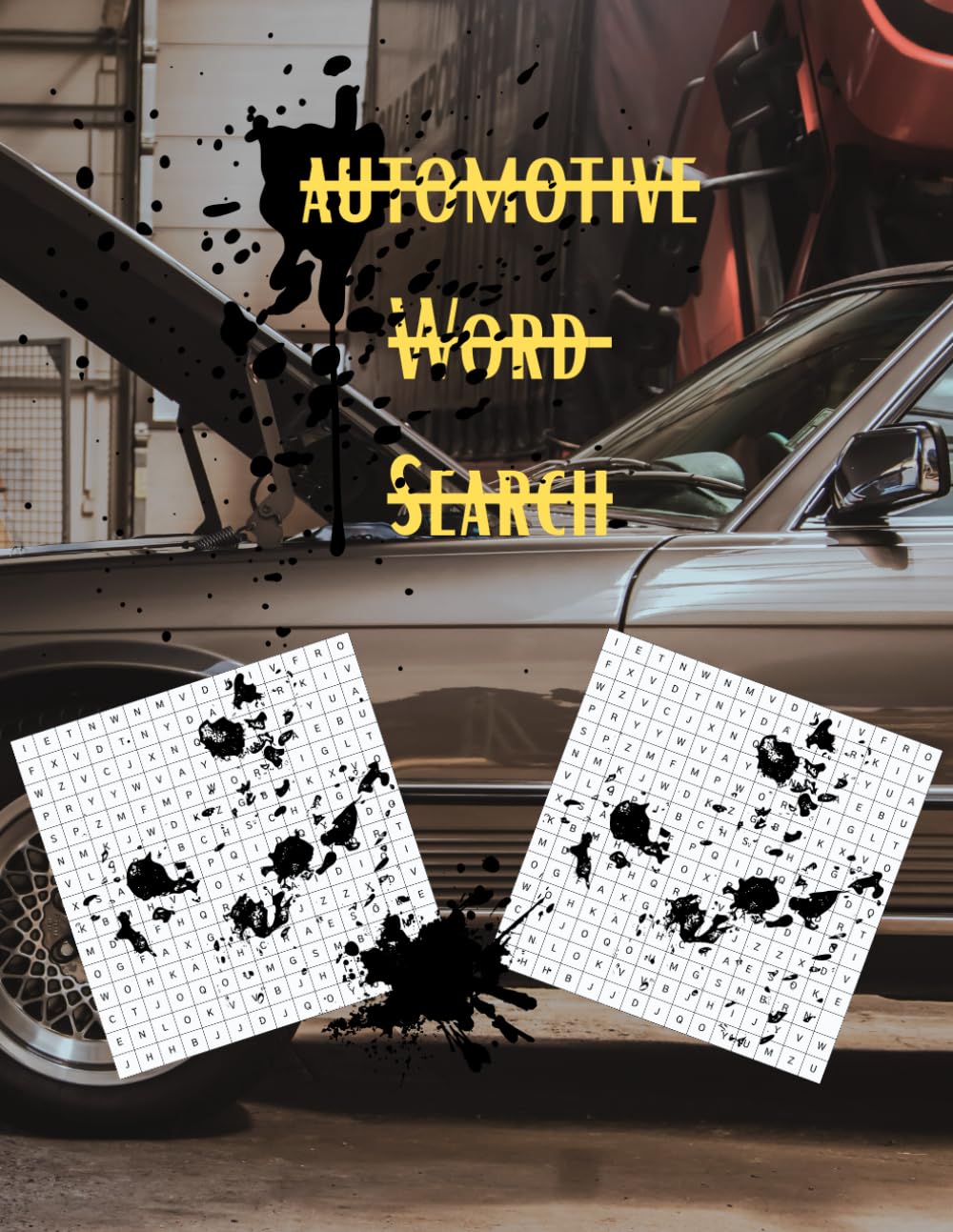 Automotive Word Search: Word Games for Car Lover | Cars Puzzels | Car Word Search