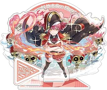 Rakugaki Kingdom x Holo Live Big Acrylic Diorama Treasure Bell Marine