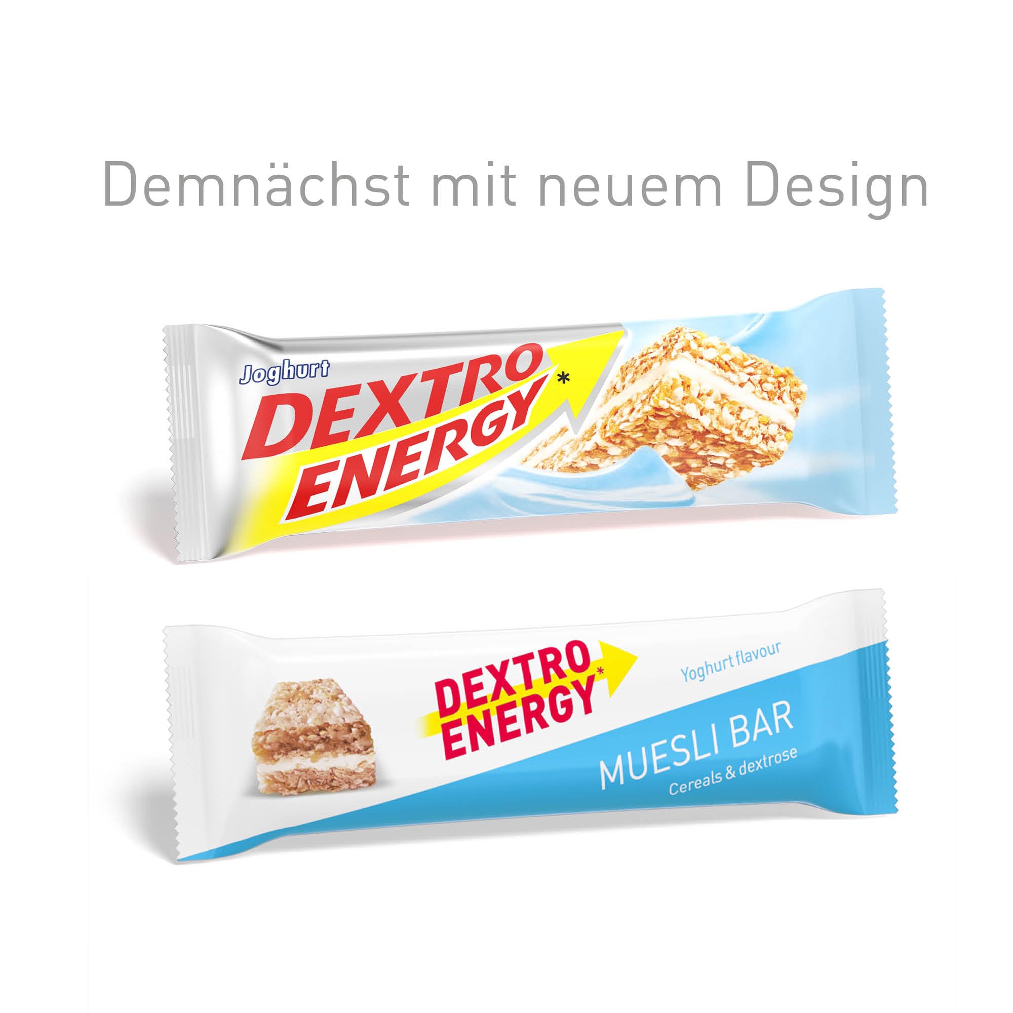 Dextro Energy Müsliriegel Joghurt - 25x35g (25er Pack) - Leckerer Getreideriegel als Alternative zum Schokoriegel, zur schnellen und langanhaltenden Kohlenhydratversorgung