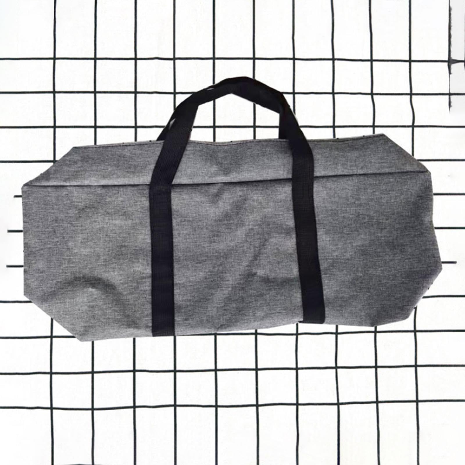 Homyl Camping Ausrüstung Tasche Zeltstangen Tasche Aufbewahrung Tragetasche Faltbar Oxford Wasserdicht mit Reißverschluss für Wandern Camping Trekking Reise, 110x25x25cm