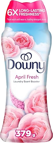 Downy April Fresh - Perlas potenciadoras de aroma para lavandería, 13.4 onzas, perlas de aroma a lavandería, frescura duradera