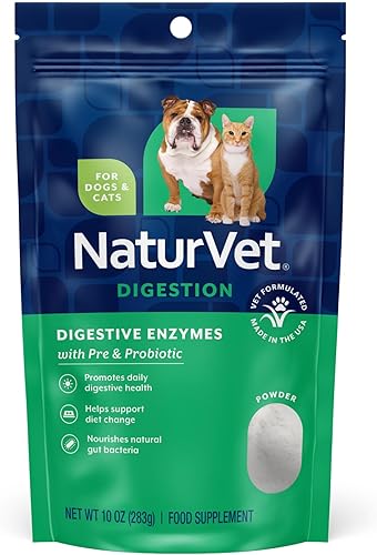 Miniatura 21 de NaturVet Probióticos avanzados y enzimas - Probiótico PB6 Plus Vet Strength | Apoya y equilibra mascotas con estómagos sensibles y problemas