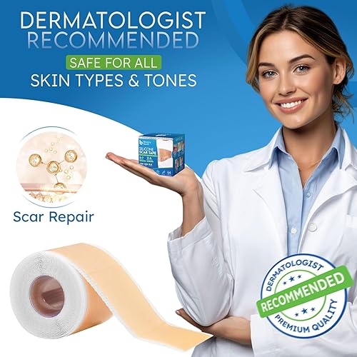 Miniatura 4 de Hojas de cicatriz de silicona, cinta de cicatriz para cicatrices quirúrgicas, cinta de silicona para cicatrices, cesárea, abdominoplastia,