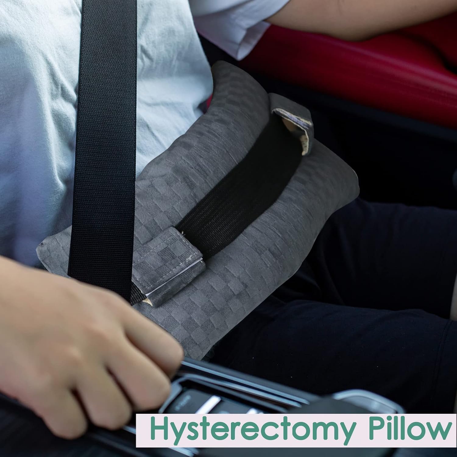 Seatbelt Cushion & Seatbelt Pillow, Mastectomy Recovery Supplies thumbnail