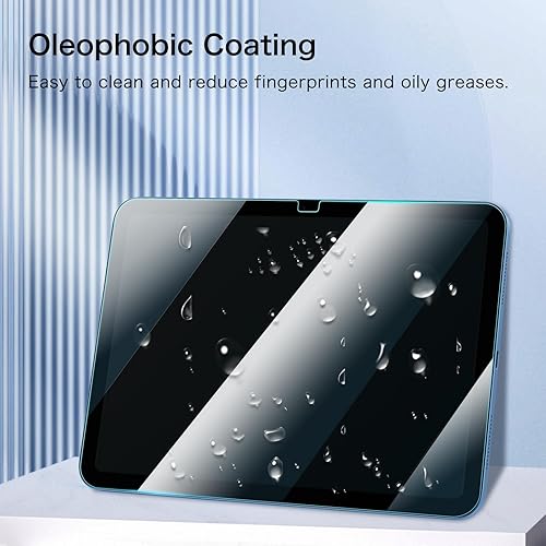 Miniatura 9 de Fintie Protector de pantalla para iPad (A16) de 11 generación de 11 pulgadas (2025), iPad de 10.9 pulgadas (2022), protector de pantalla de vidrio