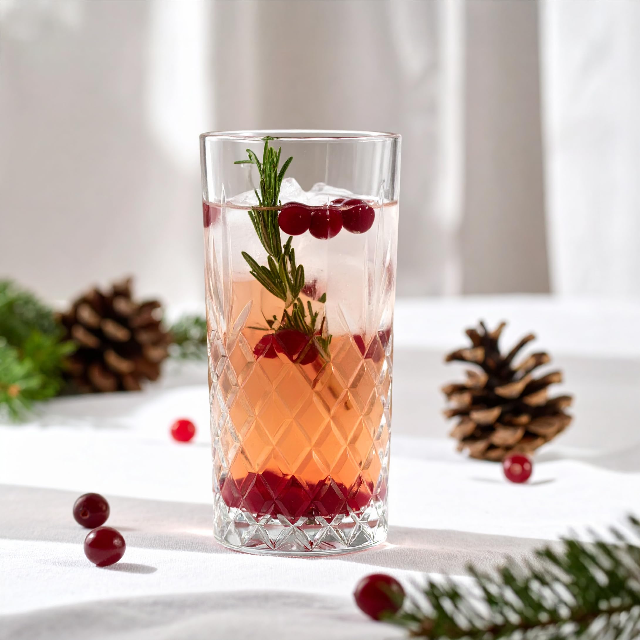 Glasmark A680100-W300-000-00 Set di 6 Bicchieri Alti da 350 ml, Vetro