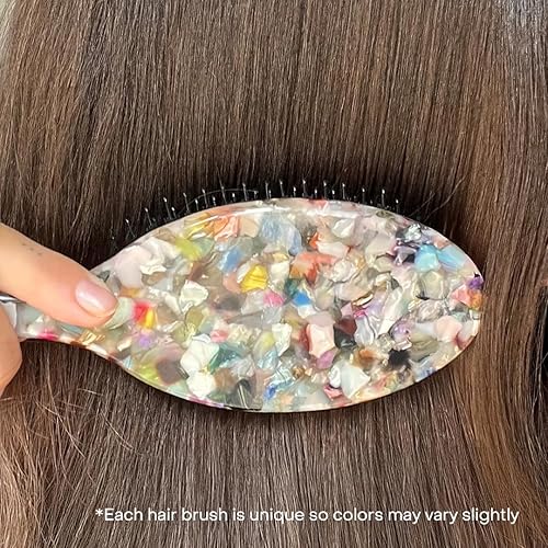 Miniatura 3 de Everist Cepillo para el cabello Smooth & Shine - Cepillo vegano para desenredar y alisar con cerdas de jabalí para todo tipo de cabello