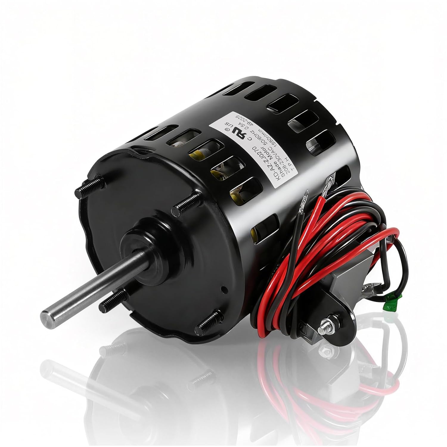13-13190 Fan Motor Compatible with Master-Bilt Commercial Refrigeration CPB0501C-A, CPF150DC-A, CPF151DC-A, CPX151DC-A, Replacement YDK-38-4, 208-230V 50/60Hz CCW PSC