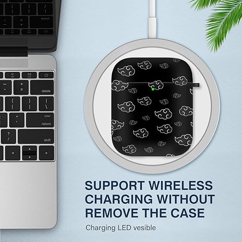 Miniatura 2 de Maxjoy Funda para AirPods, diseño de dibujos animados de anime para Airpods de 1 y 2 generación para Air Pods para hombres, niños y niñas, fundas