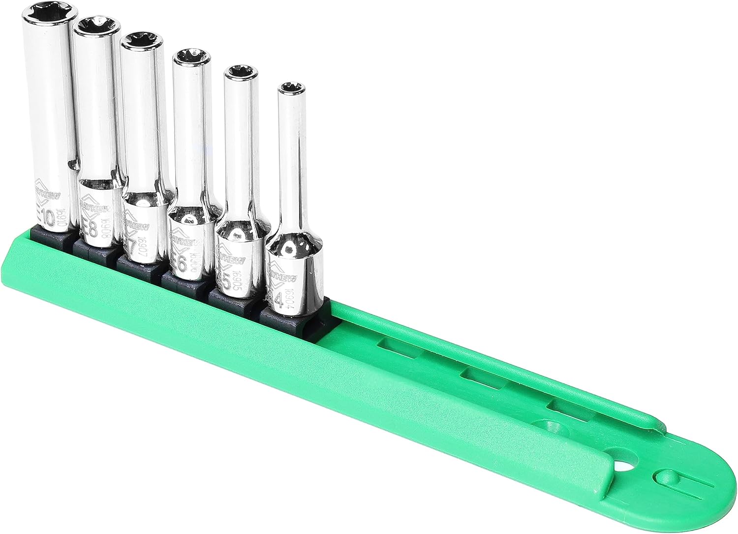 Mayhew Tools 16095 Inverted Torx Deep Well Socket Bit Set, Black Oxide Finish, 6-Piece