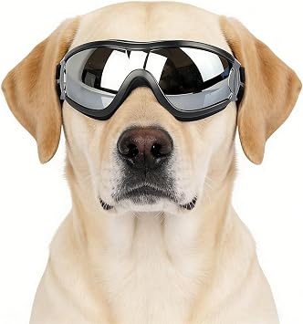 Namsan Dog Goggles Anti-UV Pet Sunglasses Waterproof Windproof Eye Protection for Large/Medium Dog