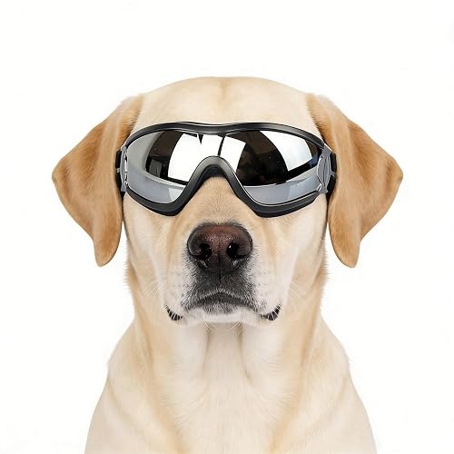 Namsan Gafas de Sol para Perros, Anti-UV, Impermeables, Resistentes al Viento