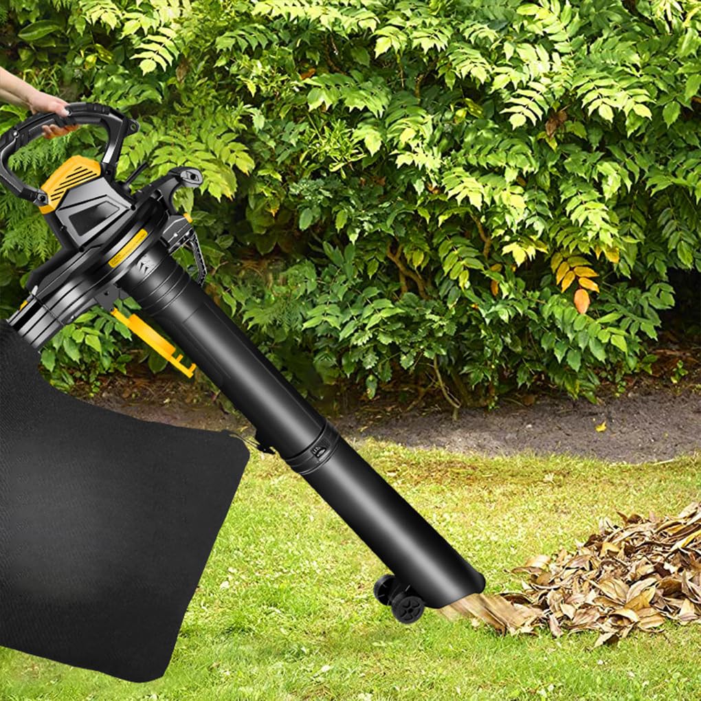 Soplador de Nieve con recolector, soplador de jardín, Bolsa recolectora espaciosa de 40 litros Que Ofrece Mucho Espacio, Ahorra Tiempo, aspiradora