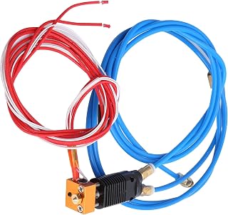 3D Printer Extrusion Head Hot End Kit, Metal Hotend Extrusion Head Kit, 2 in 1 Out, 3D Printer Accessories for CR10S PRO Ender - 3.1.75mm(312V)