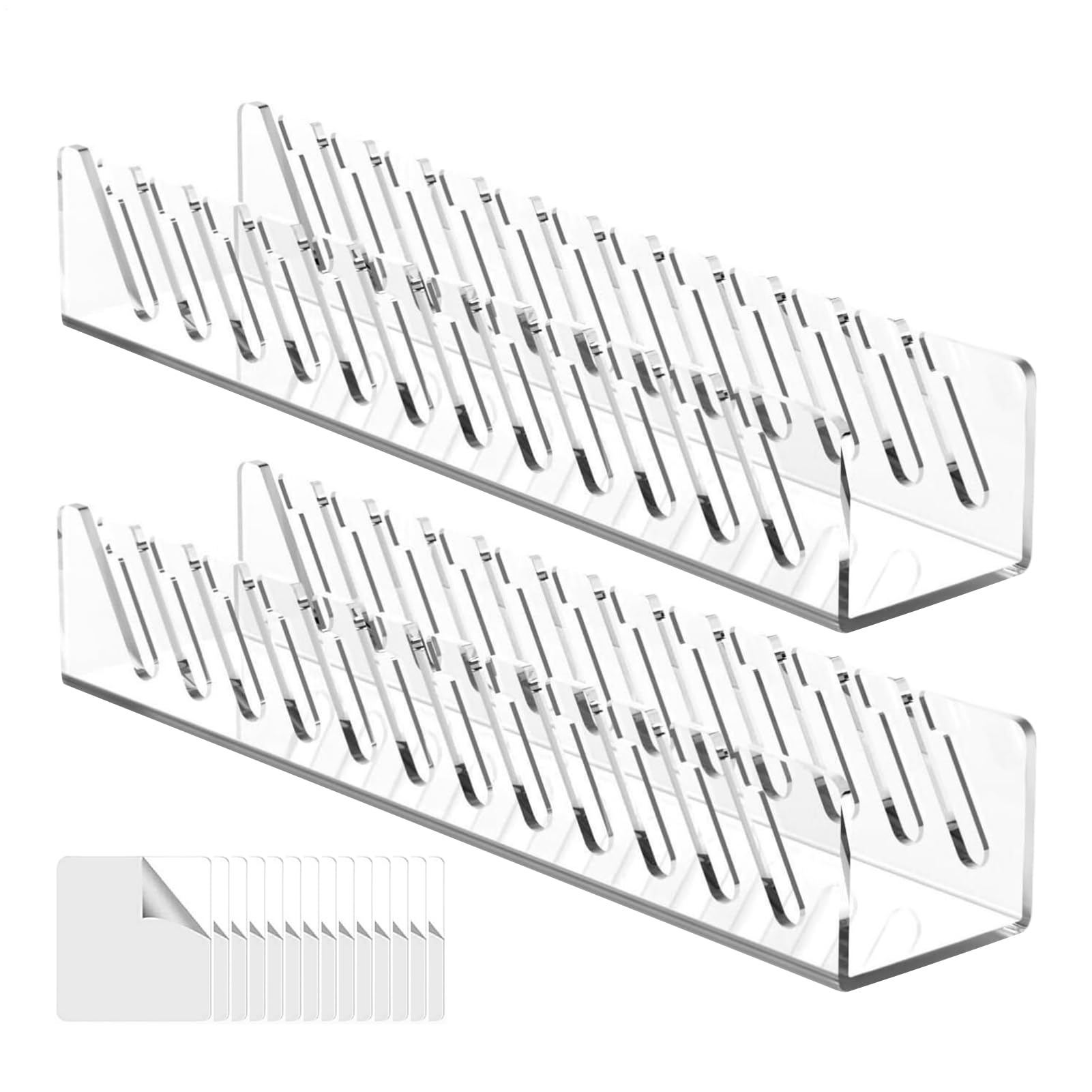 Organisateur de chapeaux pour placard en acrylique suspendu