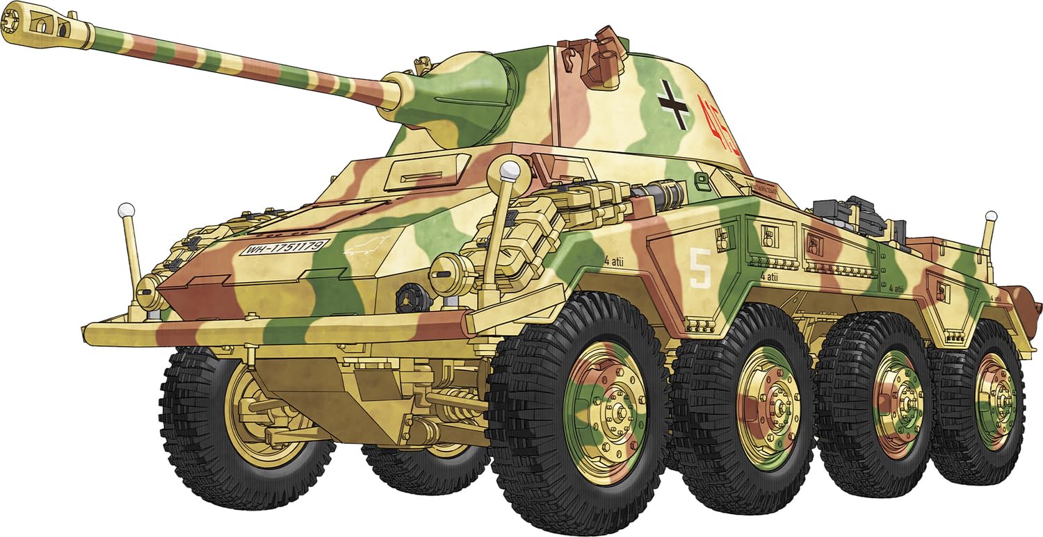 Magic Factory MGF3001 1/72 Germany Sd.Kfz.234/2 Puma Plastic Model :  Amazon.com.au: Toys & Games