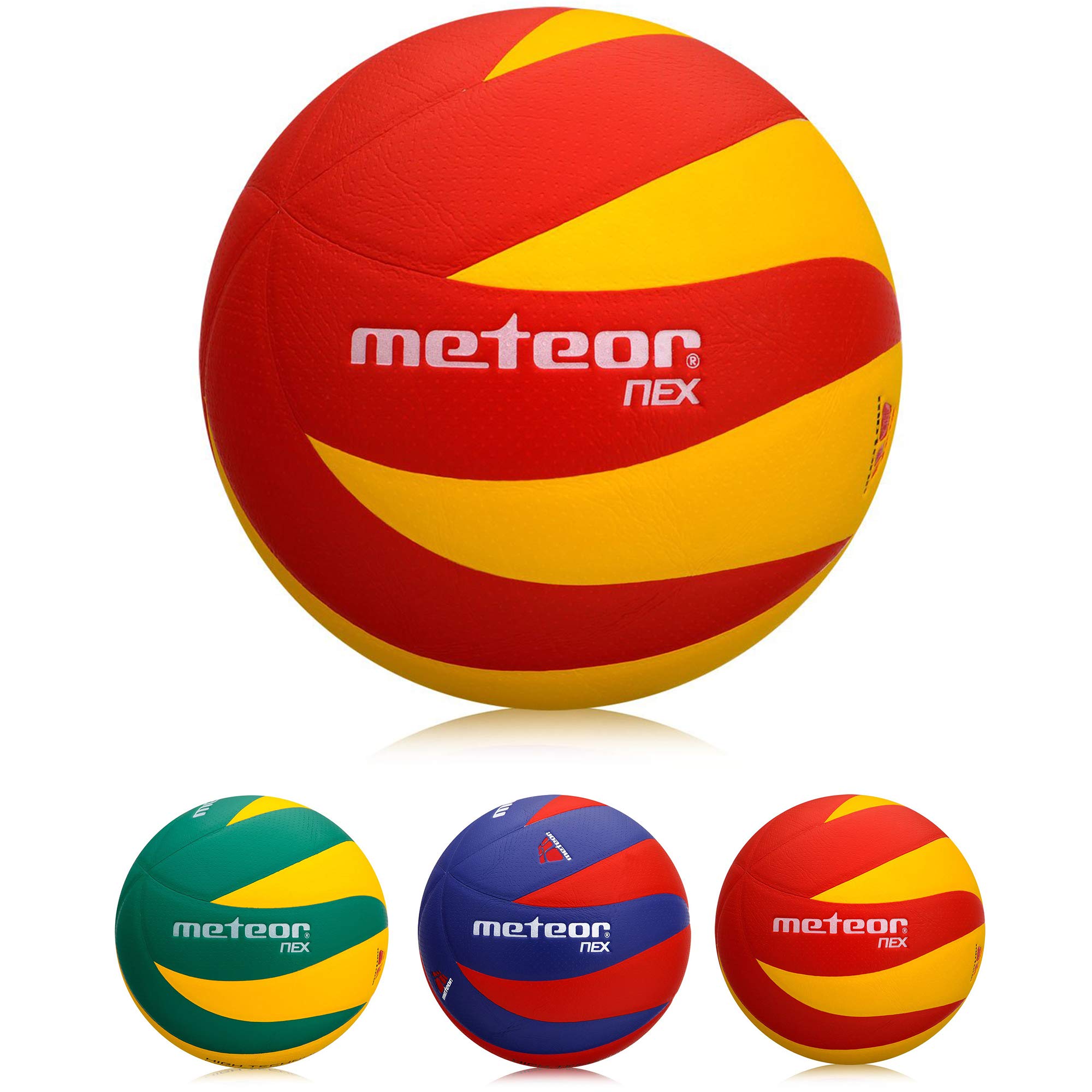 meteor Balón Voleibol - Pelota Volleyball - para Entrenamiento Playa Jardín - Interior y Exterior