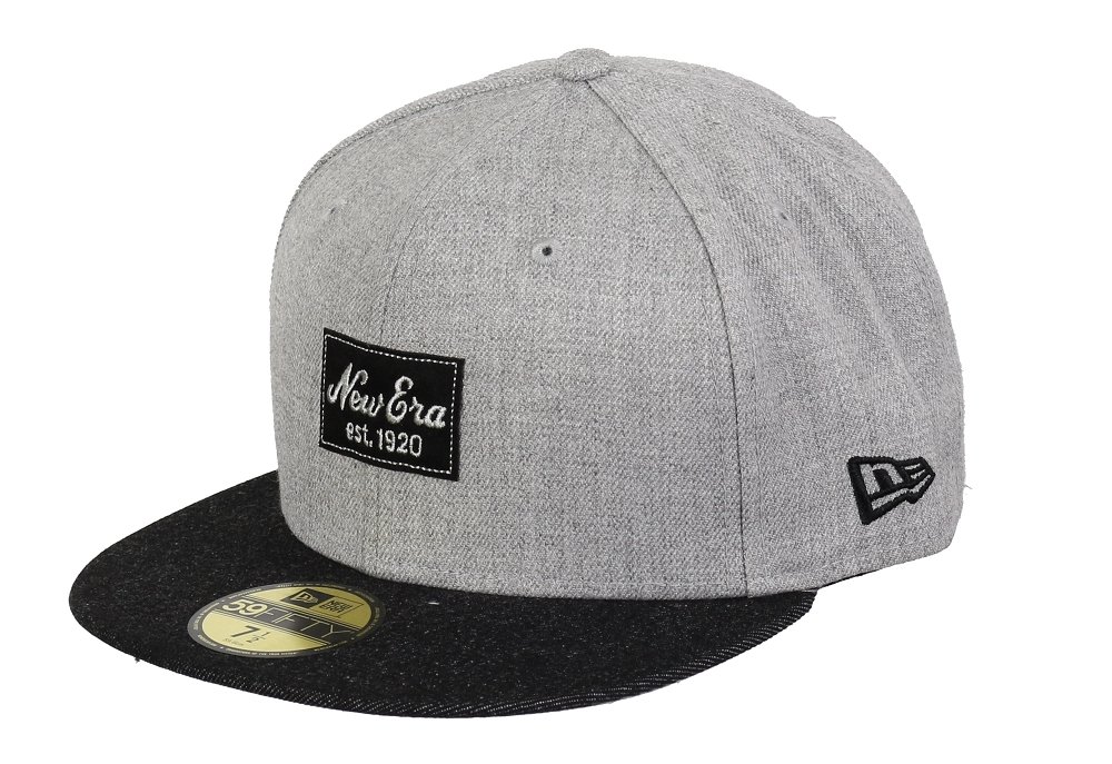 New Era 59fifty Basecap Heather Patch