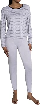 AEROPOSTALE Womens Long Sleeve and Long Johns 2pc Pj