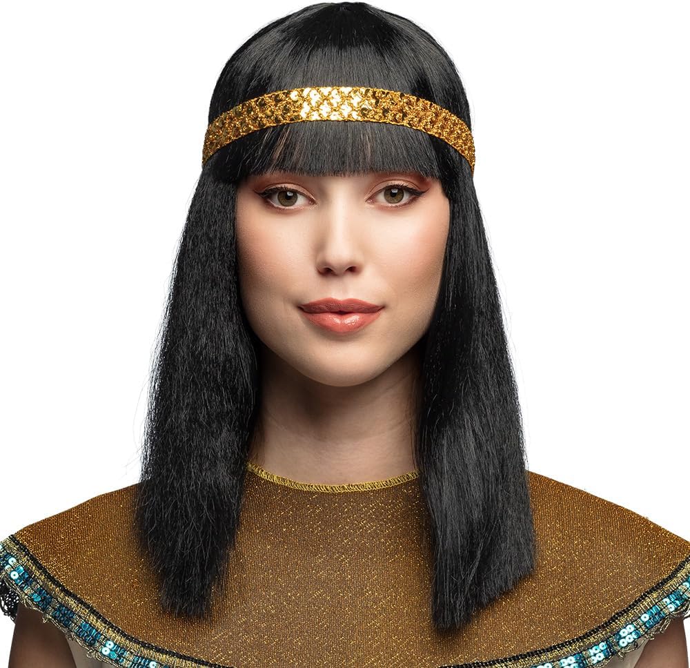 Boland 85798 Cleopatra Wig, Black, One Size