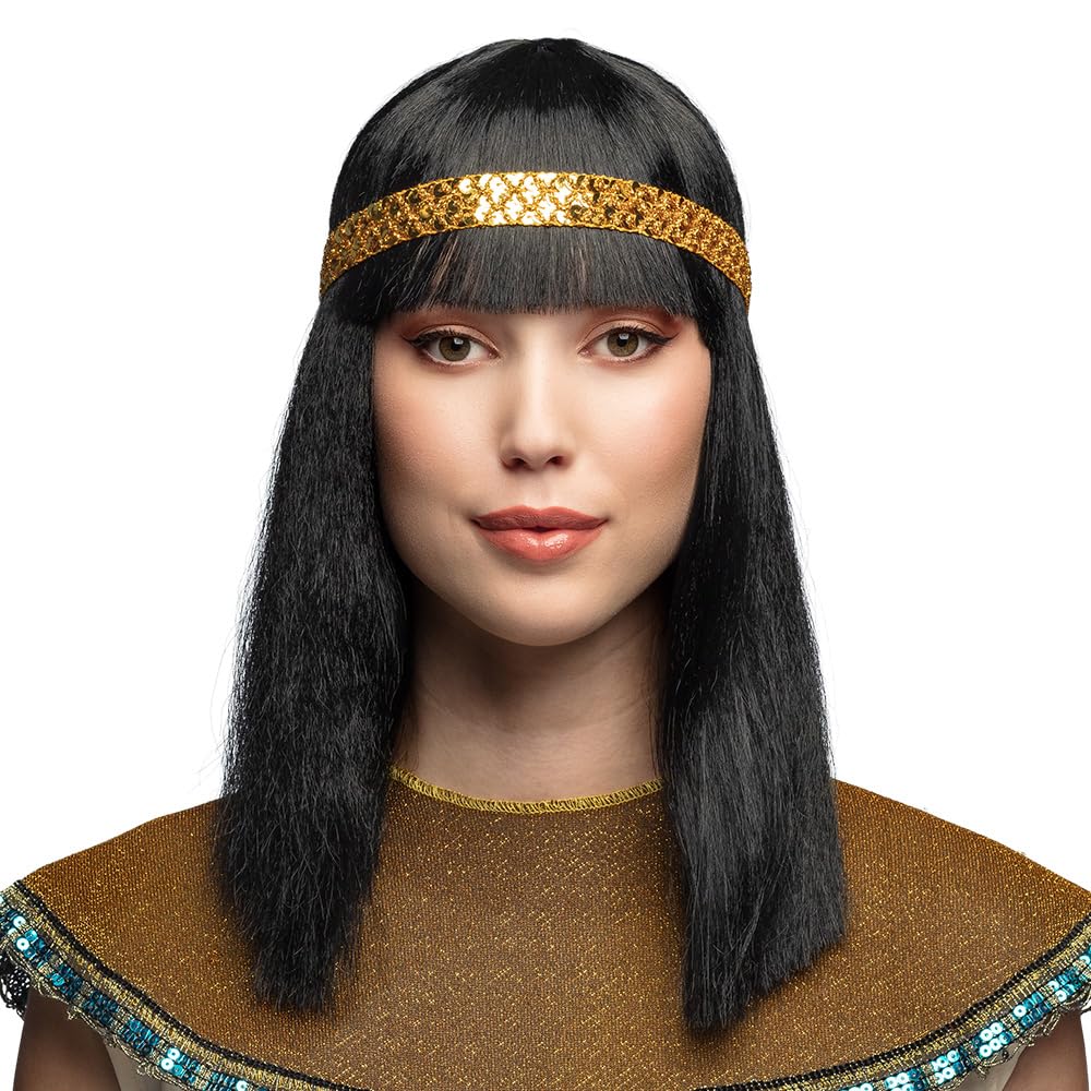 Boland 85798 Cleopatra Wig, Black, One Size