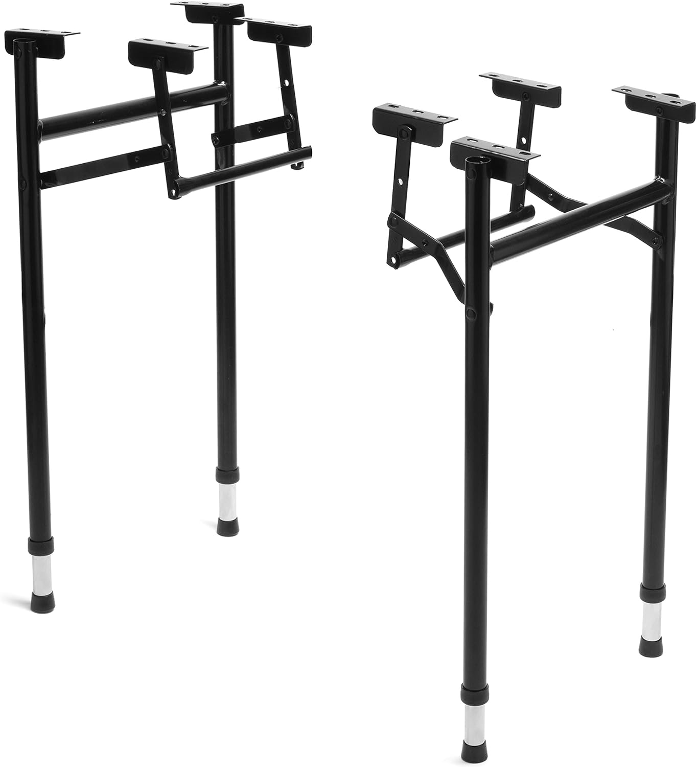 ( similar) H-Style Heavy-Duty Folding Table Legs, 2-Pack - 14 Inch Wide Replacement Legs for DIY and Repairs - Indoor and Outdoor Use - USA Made, Durable Steel Construction (14 Inch Wide, Adjustable Height)