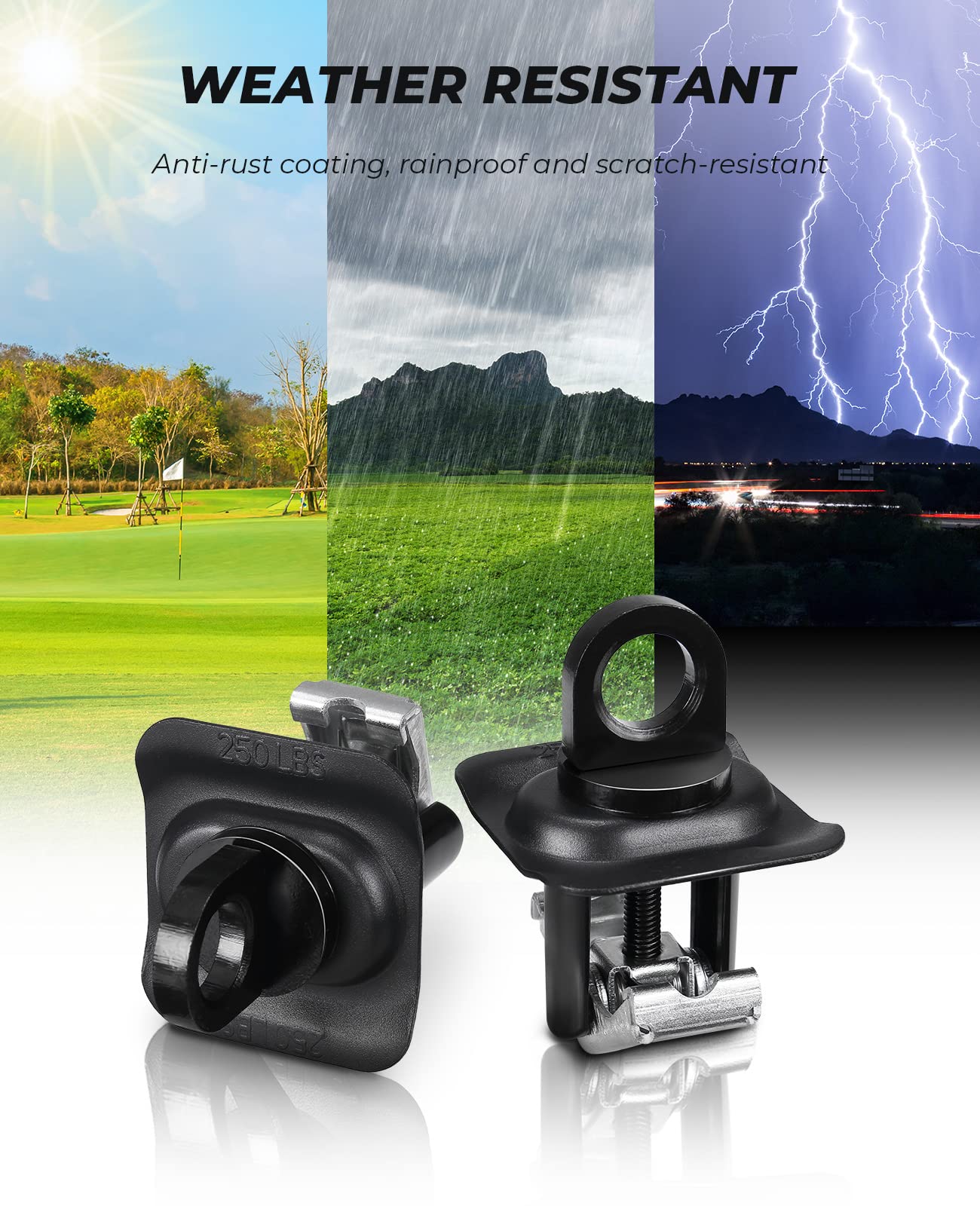 Tie Down Anchors Compatible