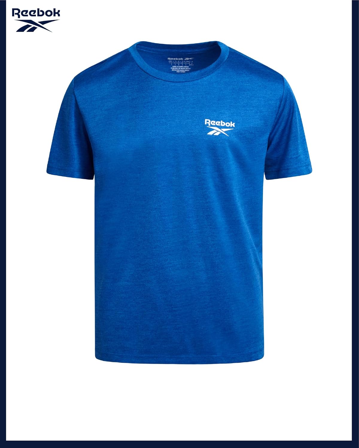 Reebok Boys Shirts - 2 Pack Active Performance Dry Fit T Shirts for Boys - Athletic Training Tops for Kids (8-20) - Image 5