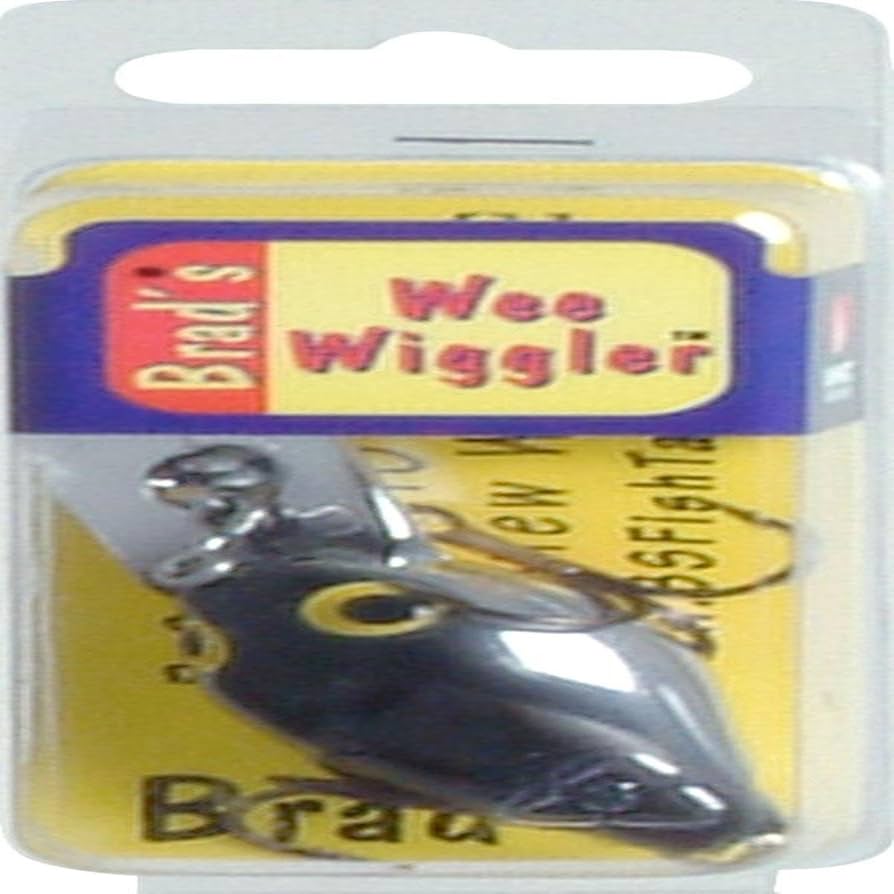 ルアー・フライ Balsa50 Brand Topwater Plugs Amazon.com : Brad's Killer Fishing Gear Wee Wiggler Black