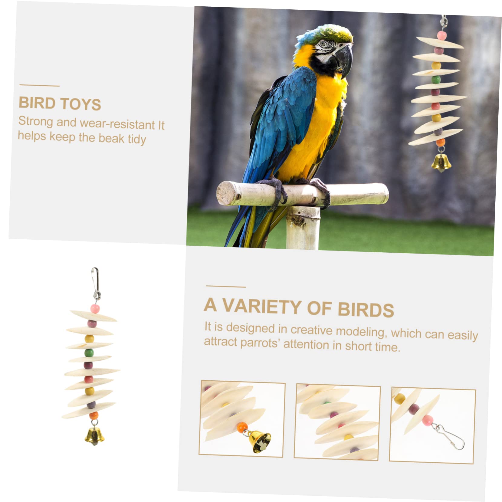 Happyyami 4stücke Papageien Spielzeug Cuttlebone Nährstoffreiches Kauspielzeug Für Vögel Zubehör Stressreduktion Und Beschäftigung Für Wellensittiche Und Andere Vogelarten