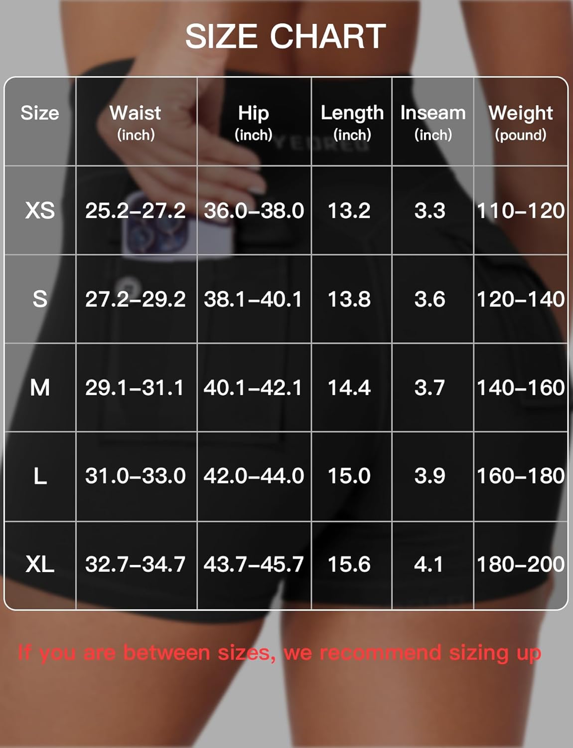 YEOREO CoreFlex Cargo Pocket Workout Shorts for Women Scrunch Zipper 3.6" High Waisted Yoga Gym Shorts - Image 6