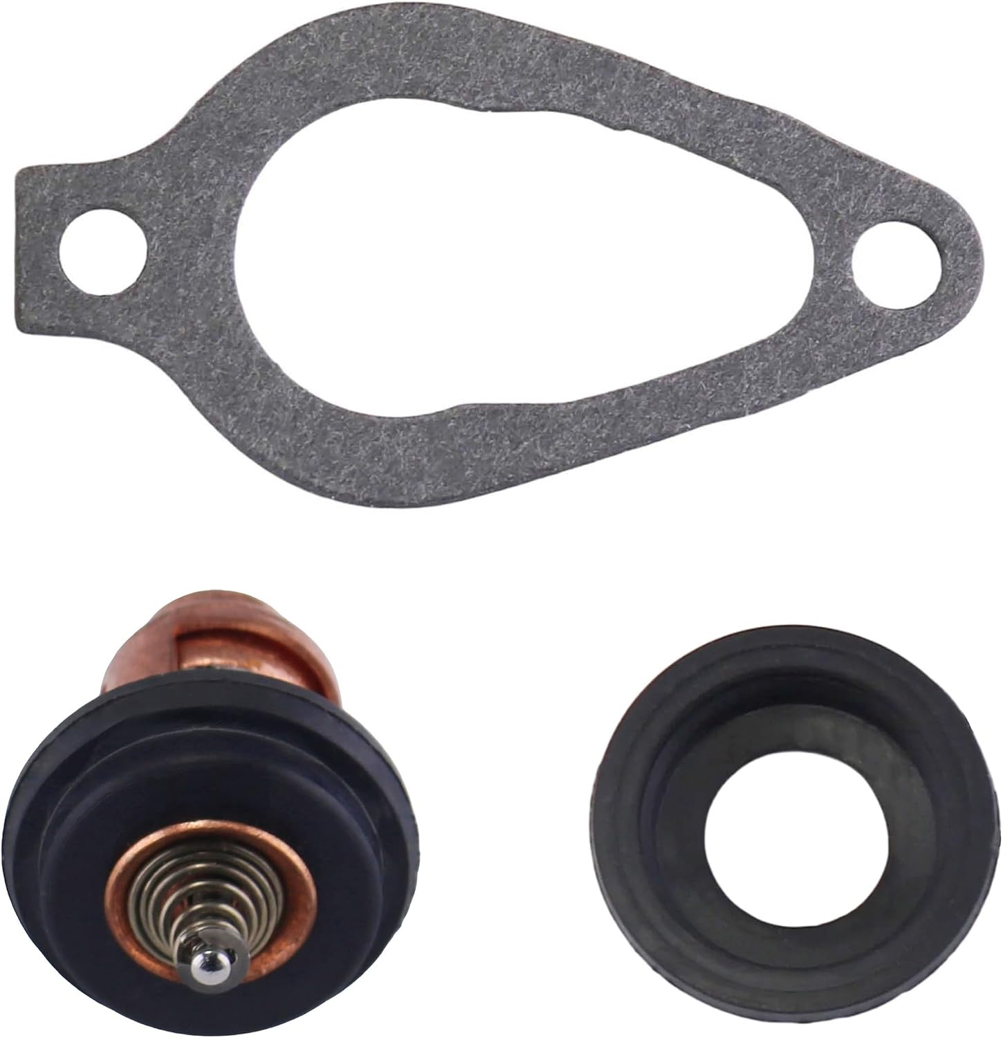 SouthMarine 126℉ Boat Engine 804540 8M0228409 Thermostat for Mercury Marine Outboard Motor 2 2.5 3.5 4 5 6 25 30 HP, 3H6010300M for Nissan Tohatsu, 5040958 for Evinrude Johnson, fit Sierra 18-3638