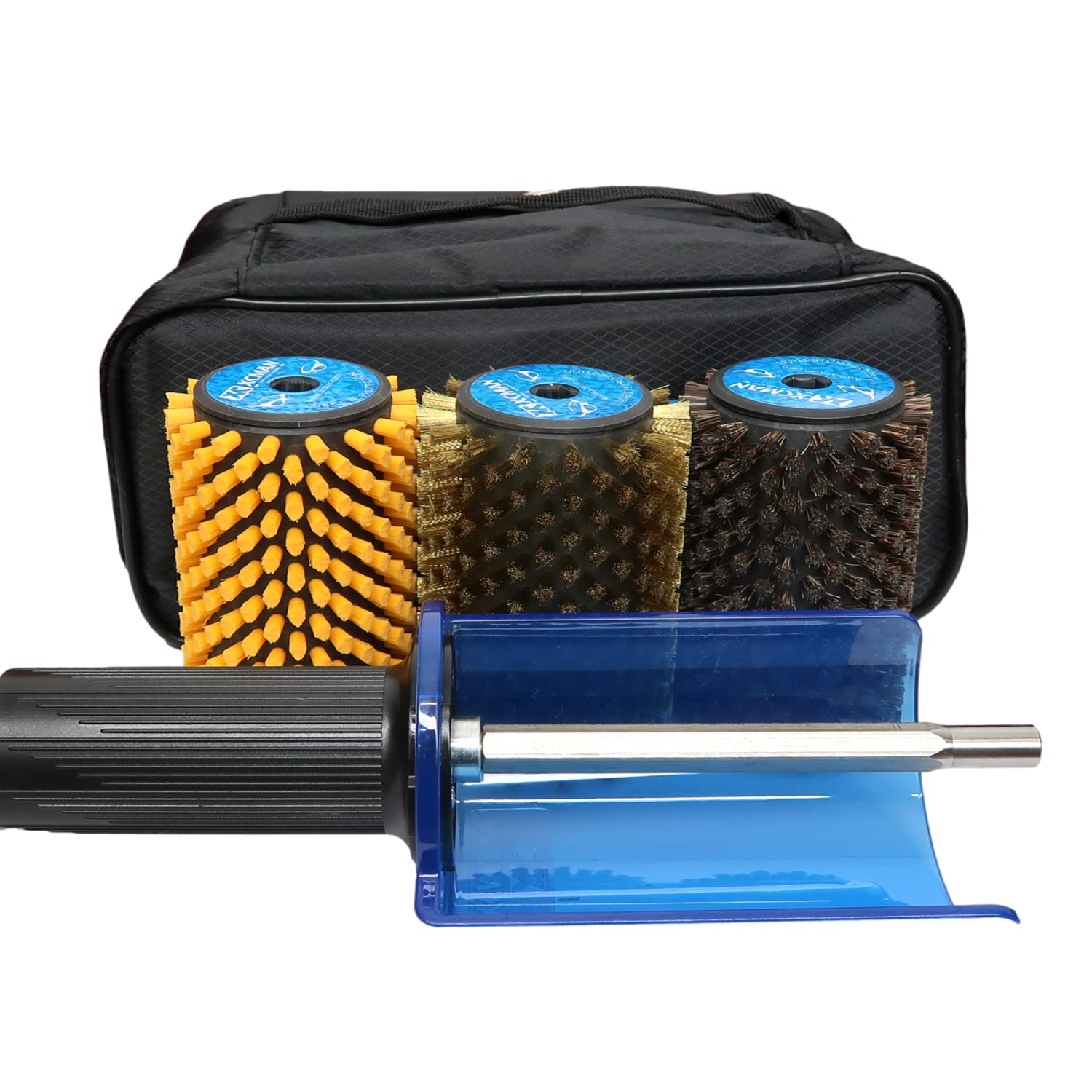 Amazon | スノーボード スキー ワックス掛けブラシ 回転ブラシセット