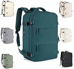 Mochila Executiva de Viagem Grande 40L Impermeável com Porta USB, Mochila Compartimento para Notebook, Mochila Feminina/Masculina Reforçada para Trabalho e viagem – VANOVA