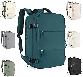 Mochila Executiva de Viagem Grande 40L Impermeável com Porta USB, Mochila Compartimento para Notebook, Mochila Feminina/Masculina Reforçada para Trabalho e viagem – VANOVA