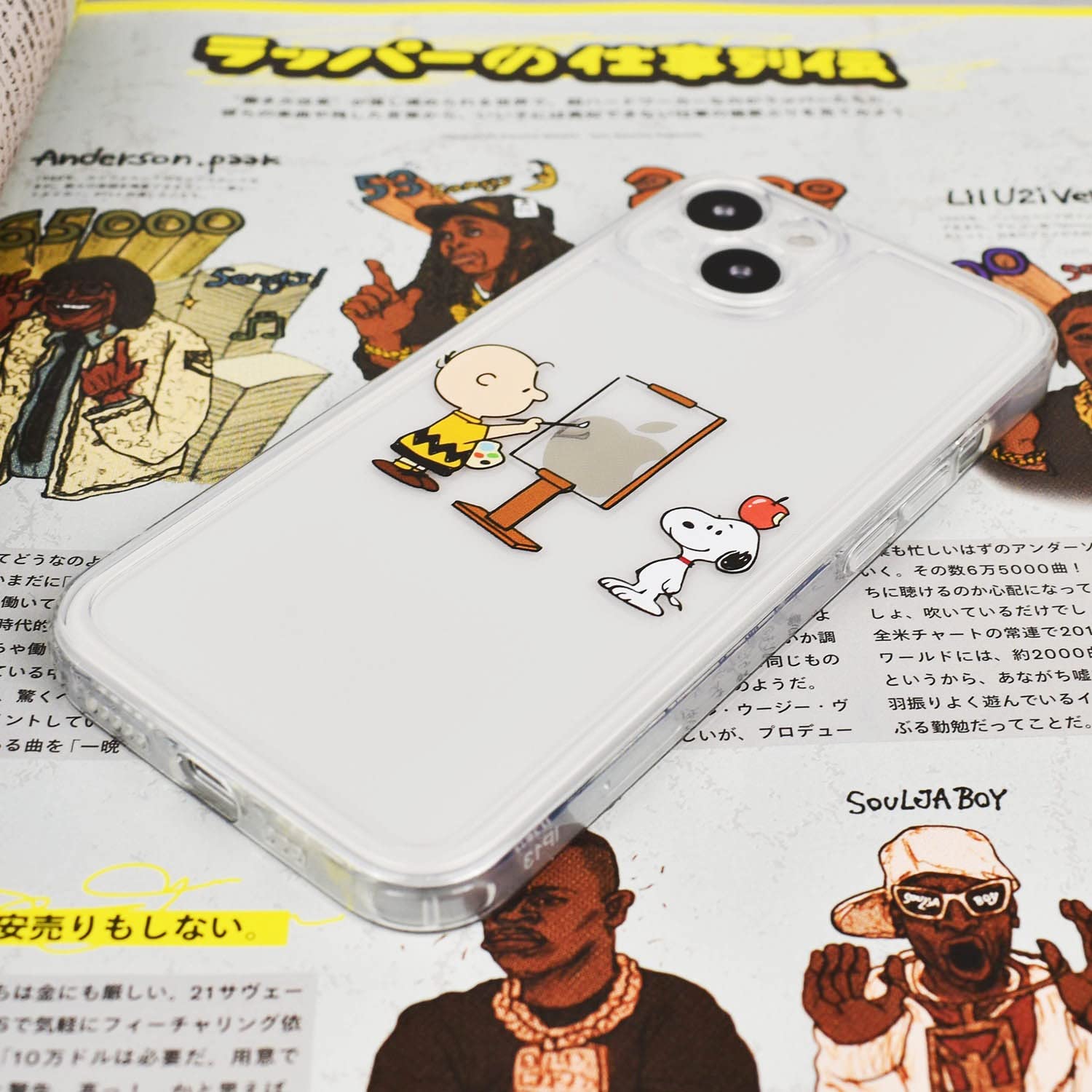 Amazon.co.jp: スヌーピー iPhone 11 Pro 用 ケース クリアソフト