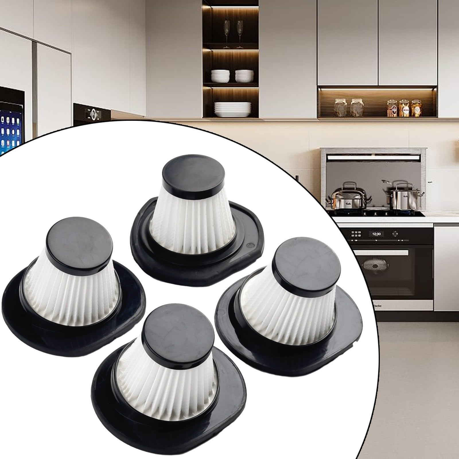 2/4pcs Hand Held Vacuum Filters Replacement, Hand Vacuum Filters, Handheld Vacuum Filters, Filters For Hand Held Vacuum, For Cordless Vacuum Cleaner For VL189(4 PACK)