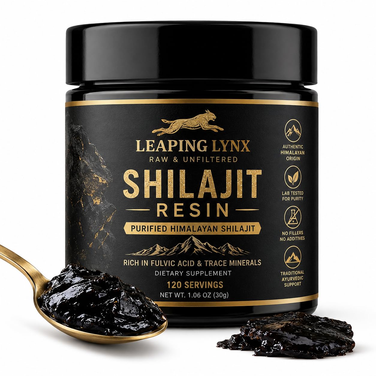 Amazon.com: Himalayan Shilajit Resin 1,000 mg – 85+ Trace Minerals