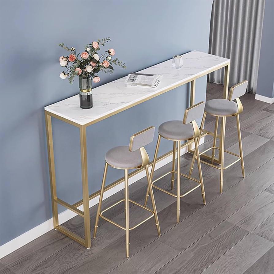カウンターテーブル・ハイテーブル Kare Bar After Work Gold Amazon.co.jp: テーブル カウンターテーブル カフェテーブル