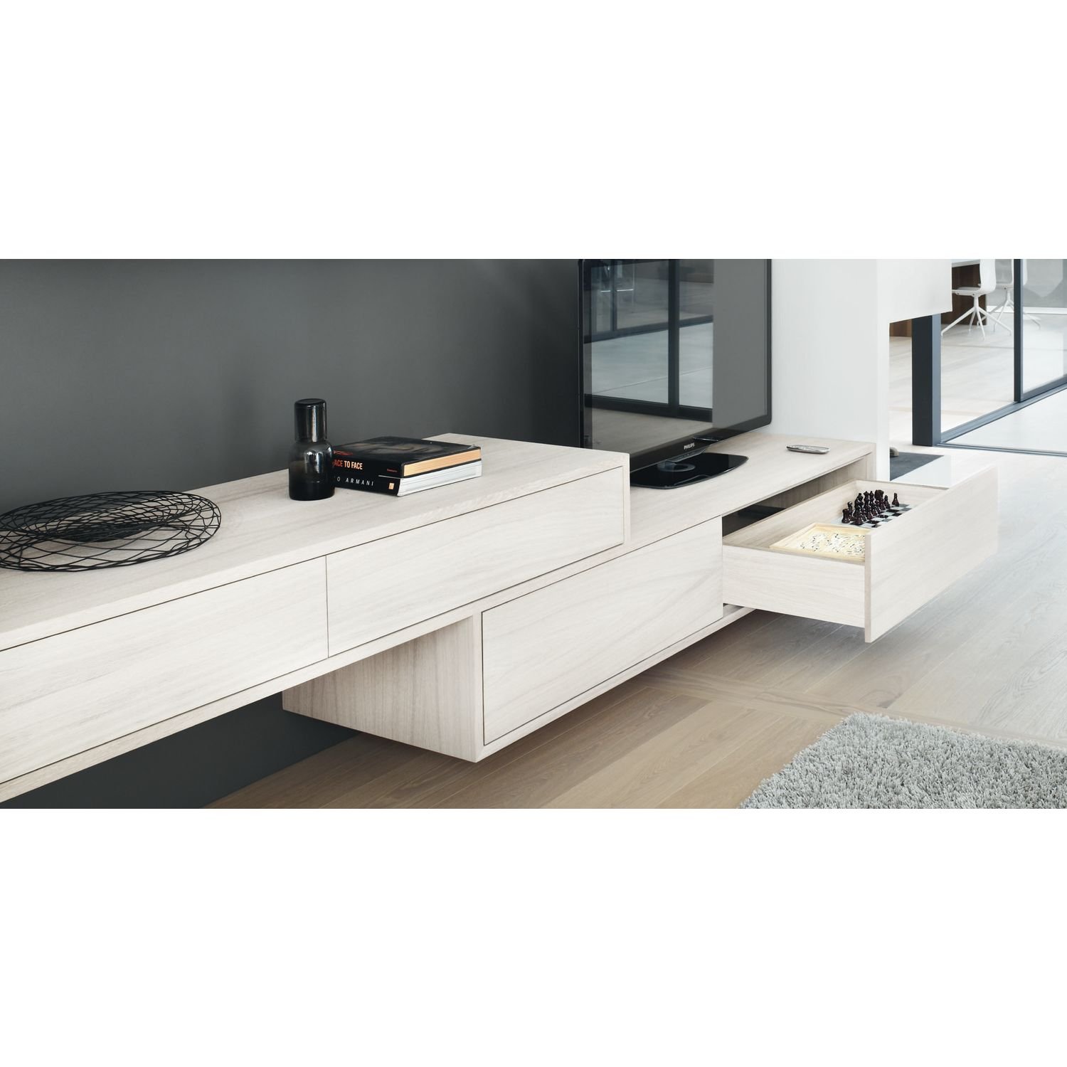 BLUM MOVENTO BLUMOTION S 766H Unterbodenführung, NL 700, TK 60kg; 766H7000S