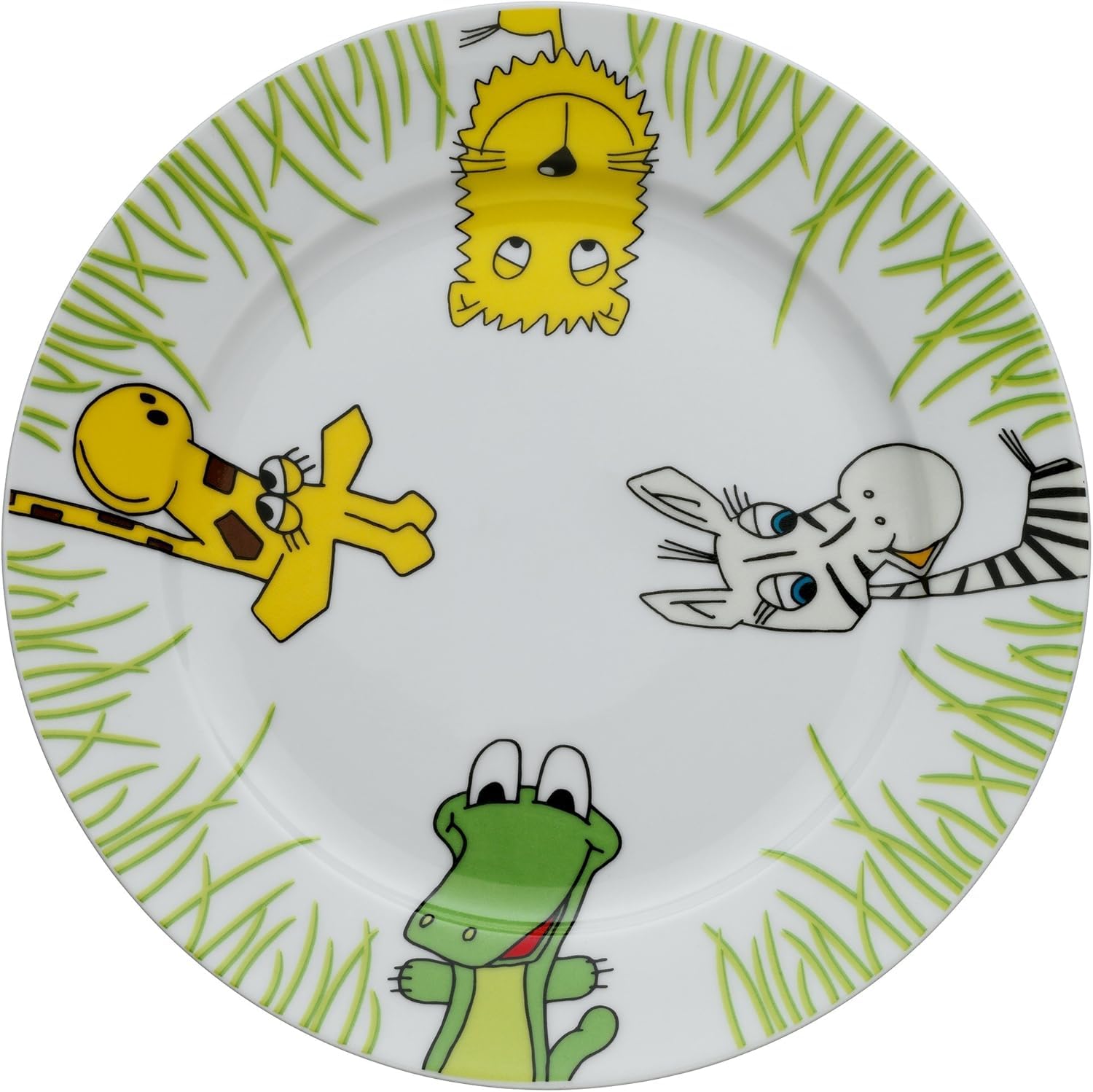WMF Safari Set di stoviglie per bambini 6 pezzi con incisione – piatti personalizzati con nome – regalo per battesimo, nascita o compleanno da 3 anni
