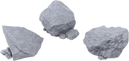 Sharp Rock Formations, paisaje RPG de mesa impreso en 3D y terreno de juego de guerra para miniaturas de 1.102in